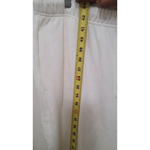 NEW OLD NAVY WOMEN'S STRAIGHT WIDE LEG IVORY SWEATPANTS SIZE XL - Picture 9 of 10